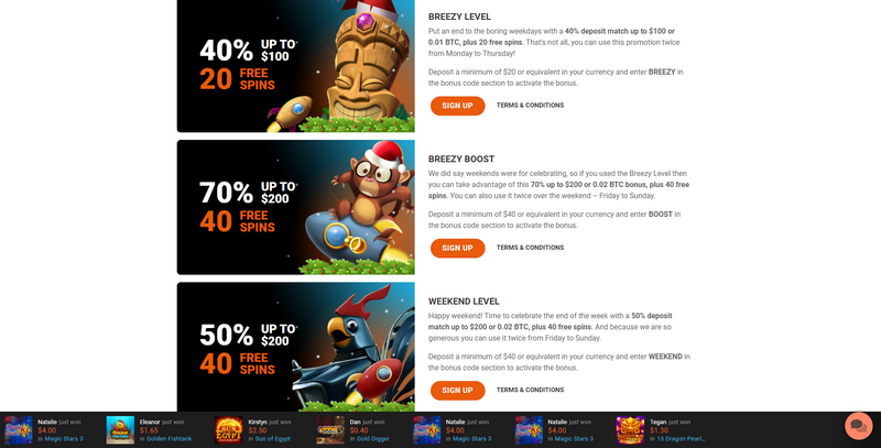 Level Up Casino Site Review Australia